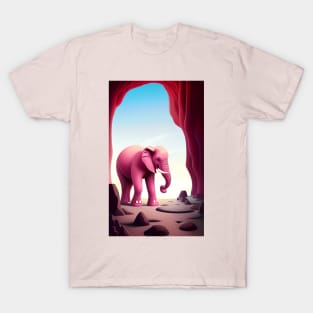 Pink elephant T-Shirt